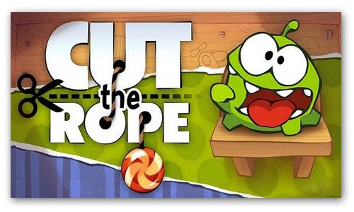 Cut the Rope 1.4 - лягушка ест леденец